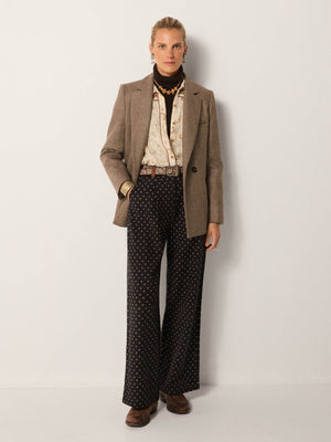 Jolene Blouse In Sand Paisley