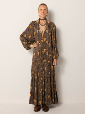 Anouk Dress In Avocado