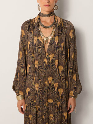 Anouk Dress In Avocado