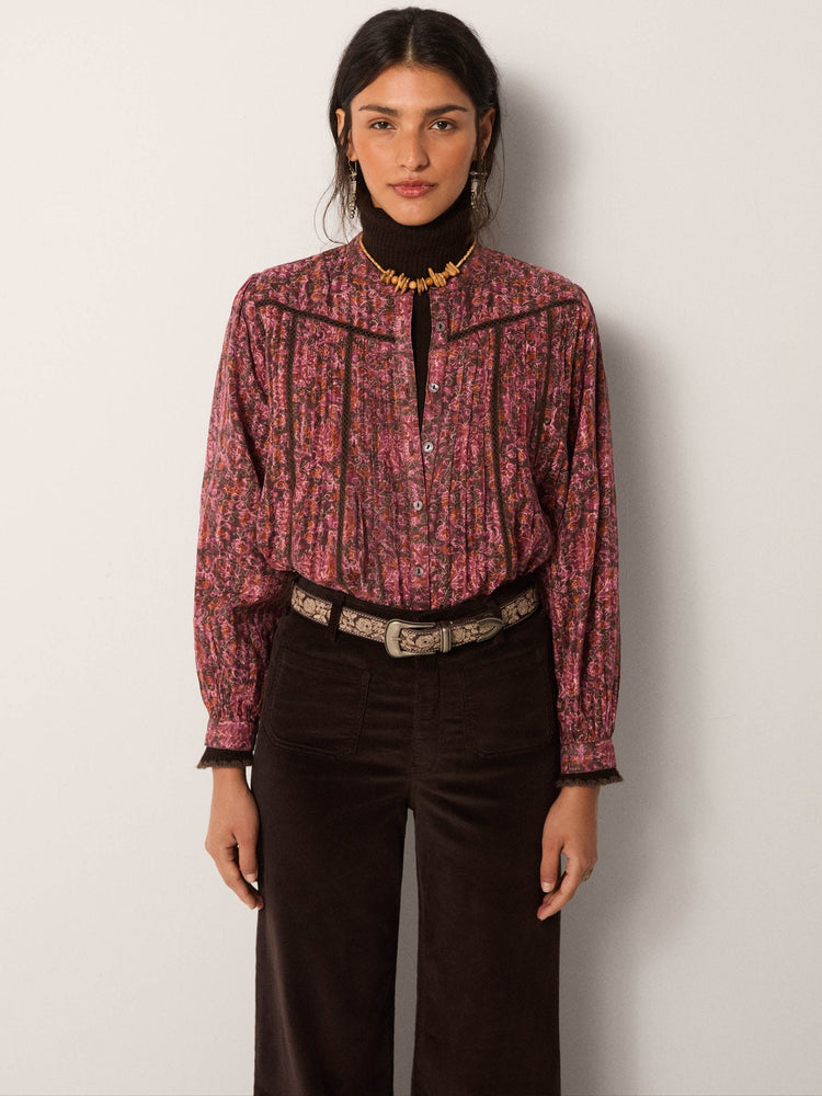 Florence Blouse In Coral
