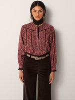 Florence Blouse In Coral