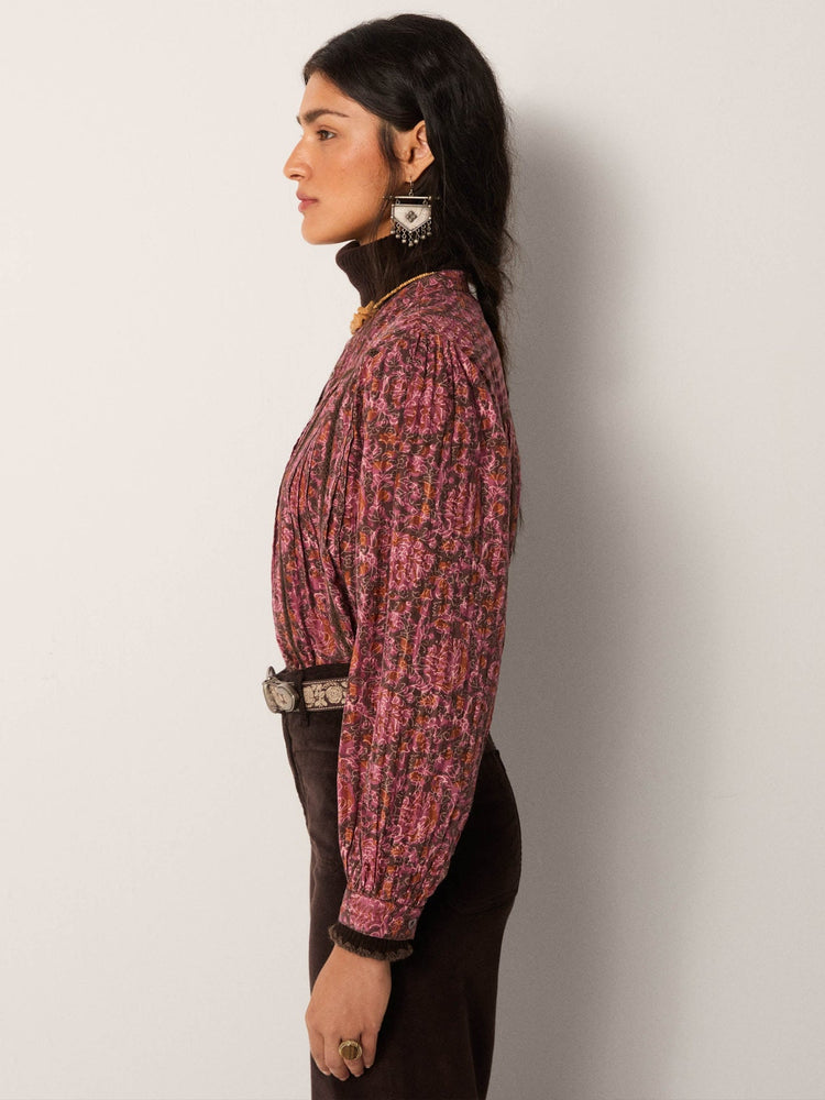 Florence Blouse In Coral