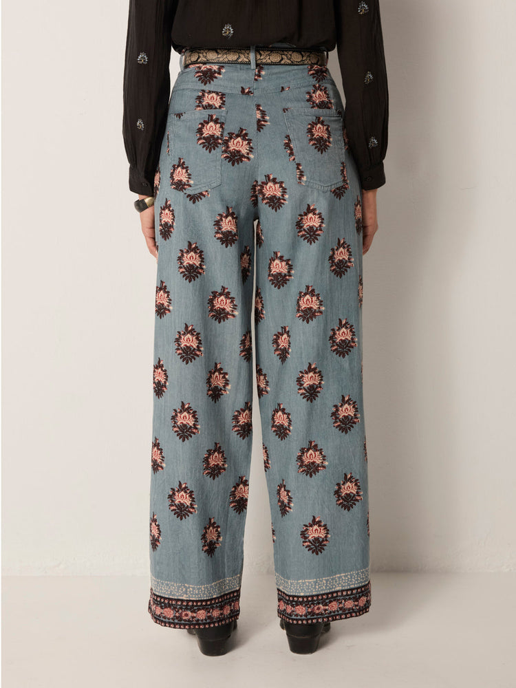 Jimmy Trousers In Cerulean Mist