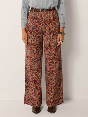 Jimmy Trousers In Burnt Russet
