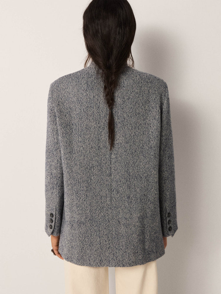 Clementine Jacket In Ocean Slate