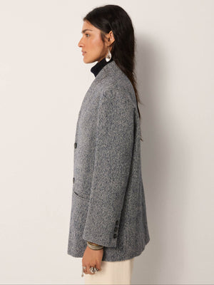 Clementine Jacket In Ocean Slate