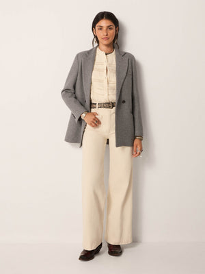 Anna Blazer In Gris
