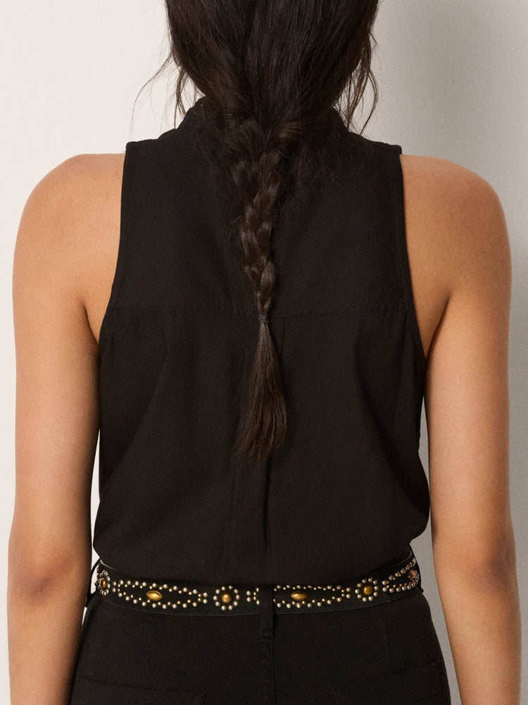 Piaf Blouse In Noir