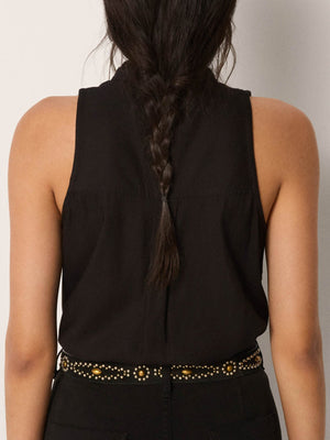 Piaf Blouse In Noir