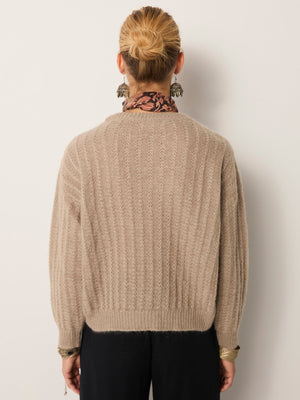 Nina Sweater In Ivory
