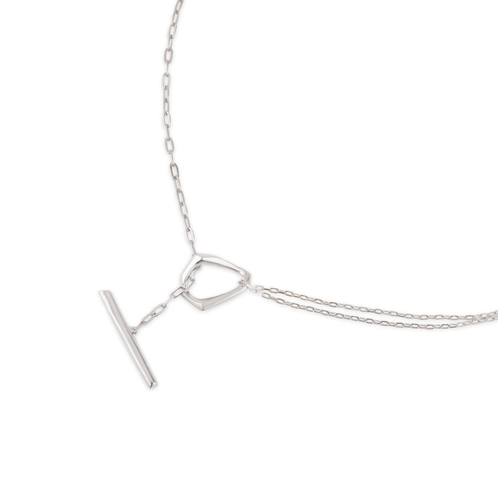 Silver Thalassa Medium T-Bar Lariat