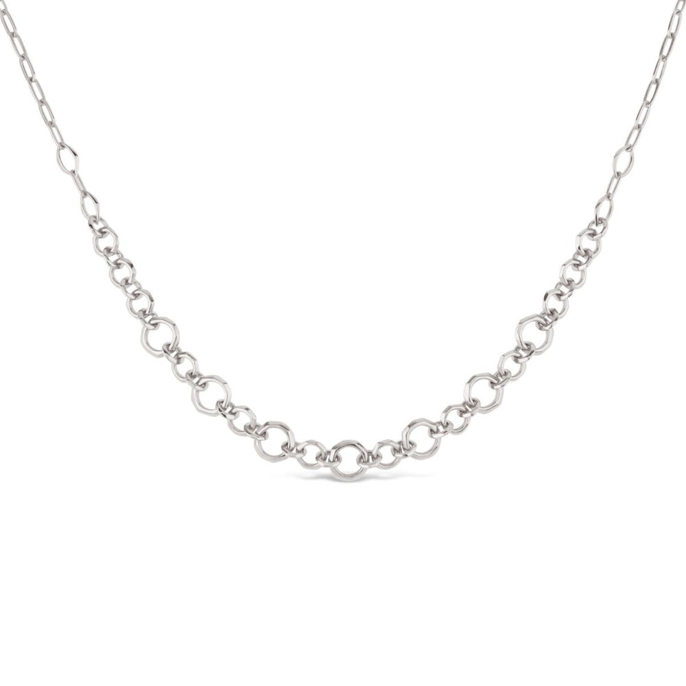 Silver Thalassa Link Necklace