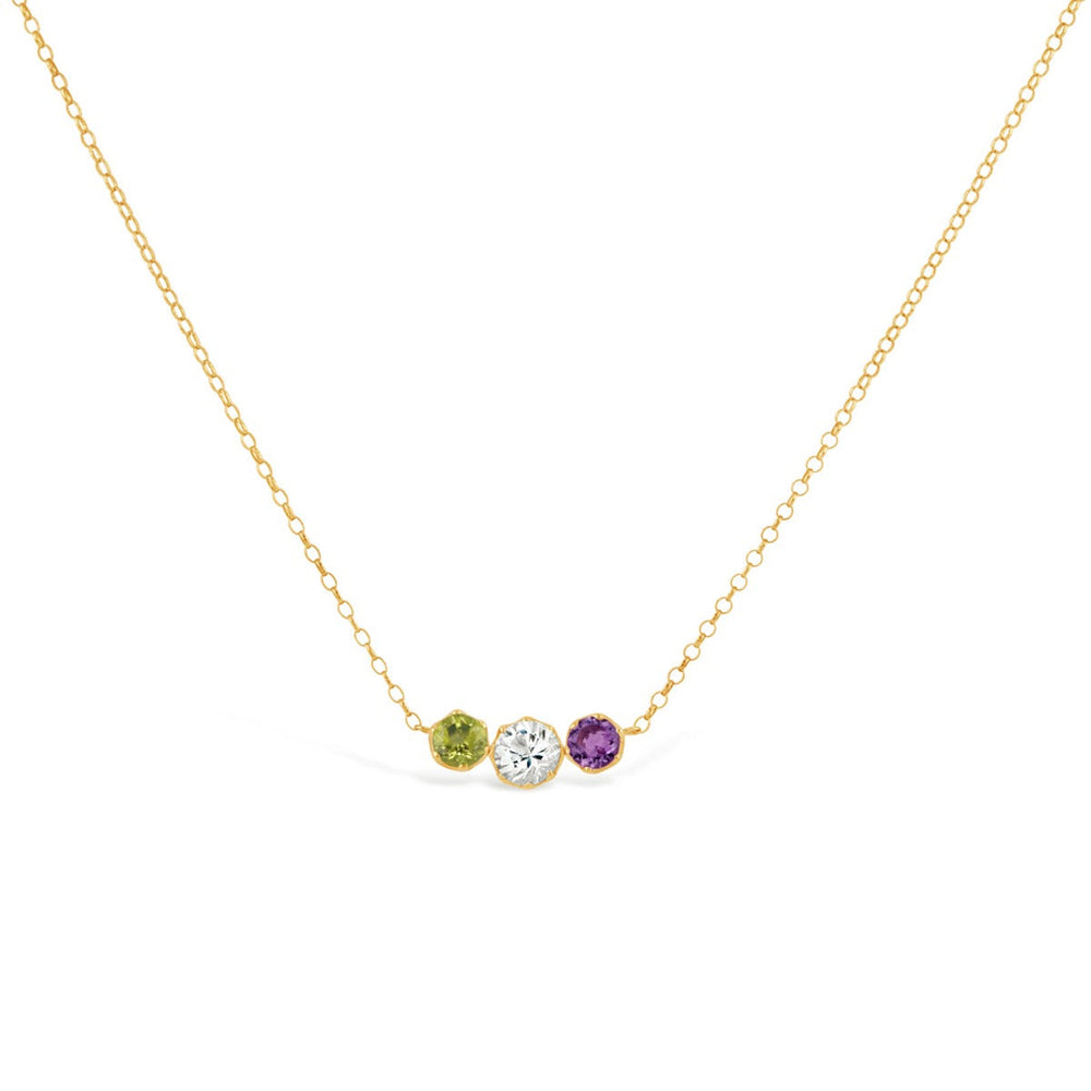 Gold Vermeil Suffragette Scoop Necklace
