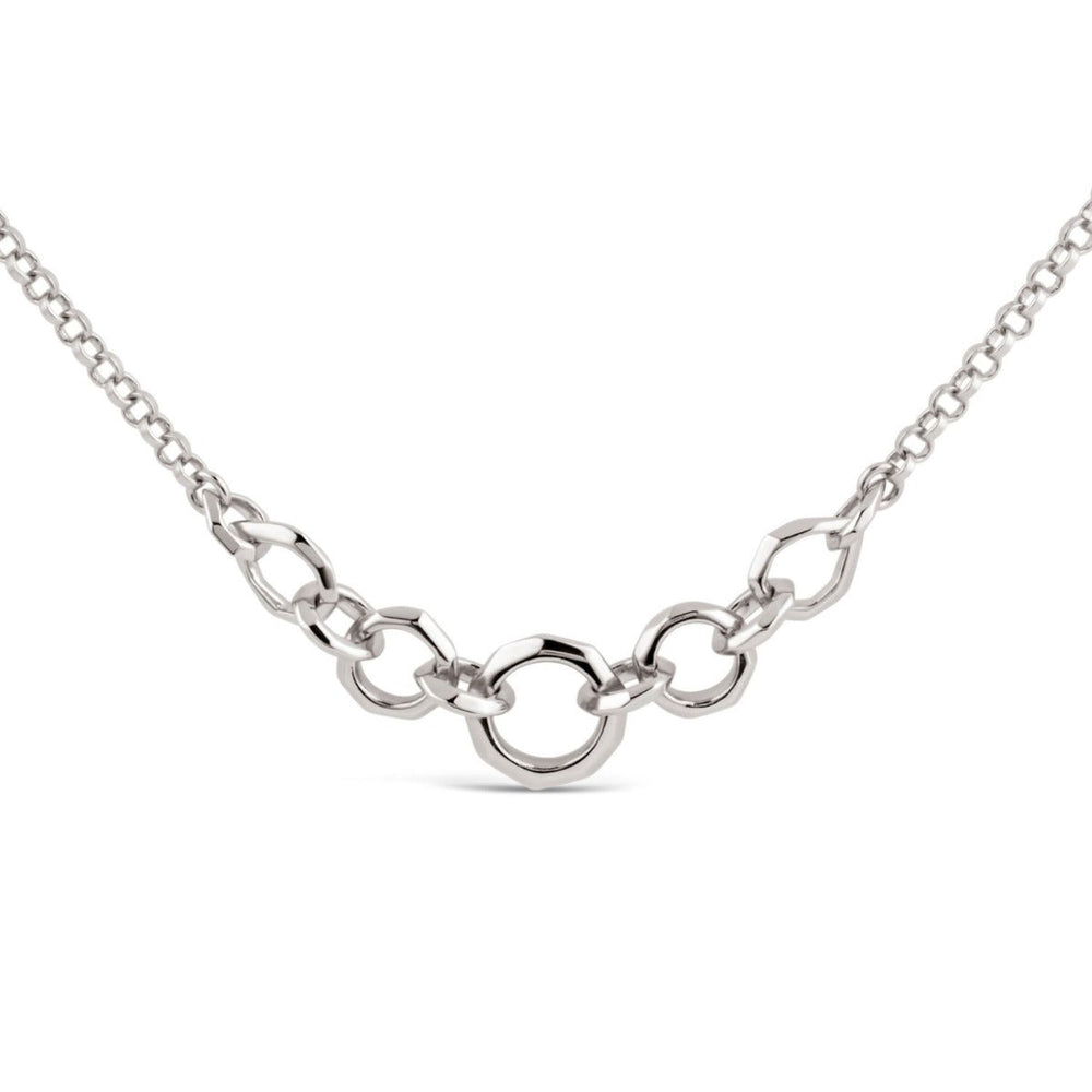 Silver Thalassa Handmade Chain Necklace