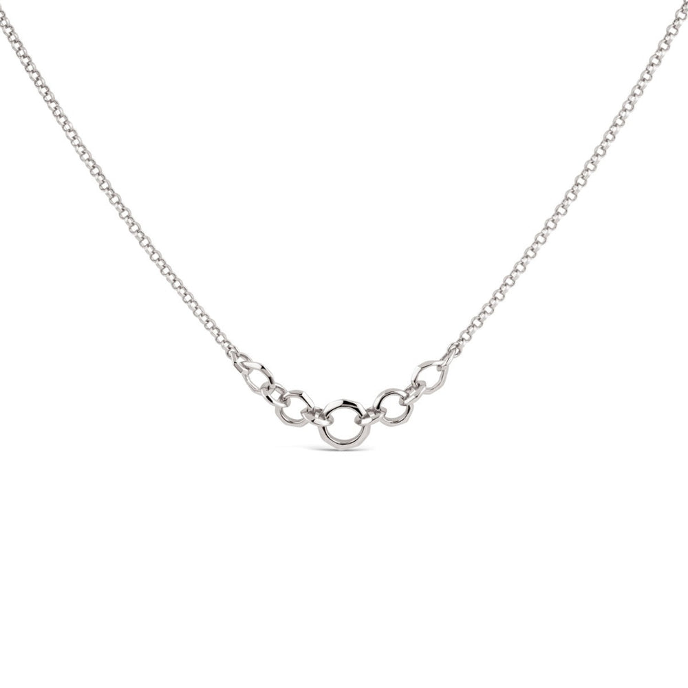 Silver Thalassa Handmade Chain Necklace