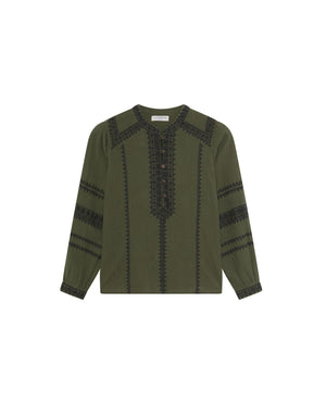 Renato Blouse In Moss