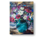 Orkney Flowers in Green Jug, Hardback Journal