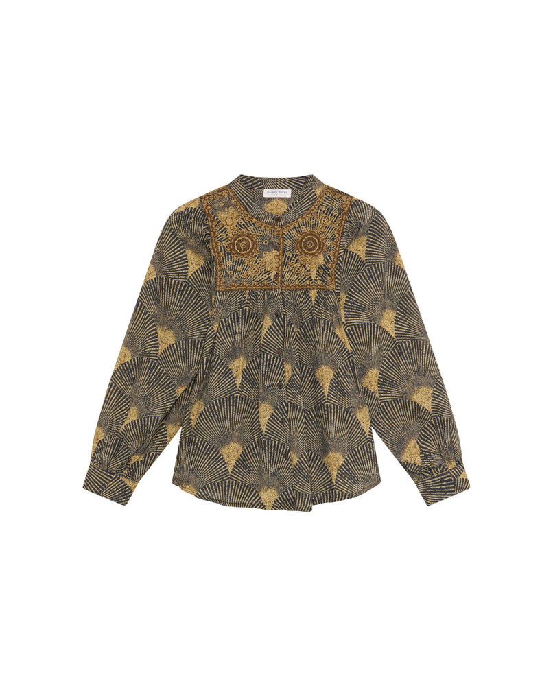 Triana Blouse In Avocado