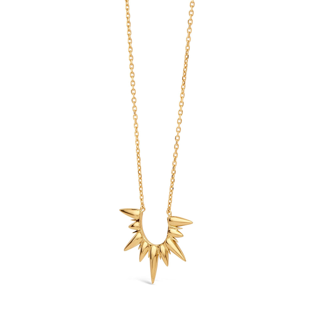 Gold Vermeil Sunbeam Alexa Large Pendant