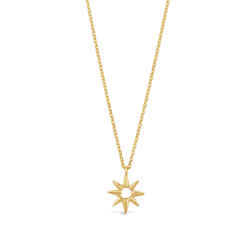 Gold Vermeil Sunbeam Edith Mini Pendant