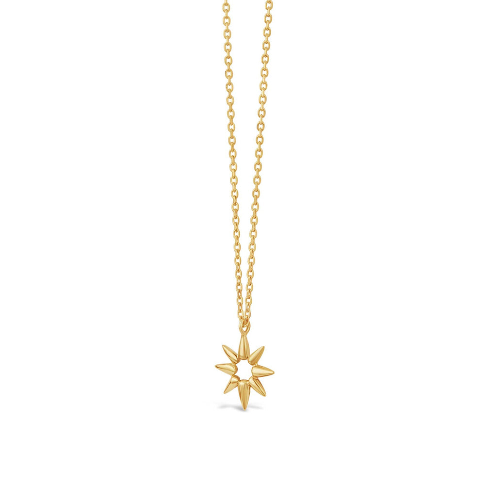 Gold Vermeil Sunbeam Edith Mini Pendant