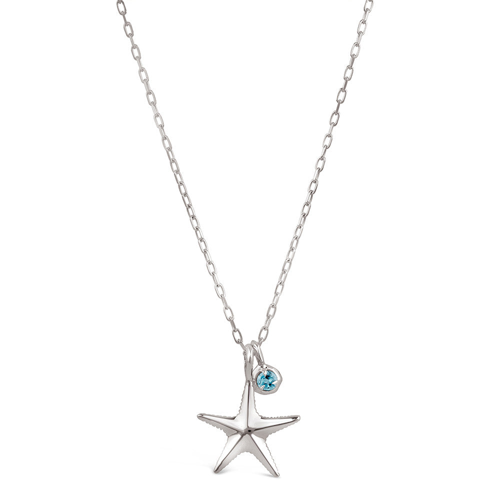 Silver Thalassa Ocean Treasures Starfish Duo Pendant