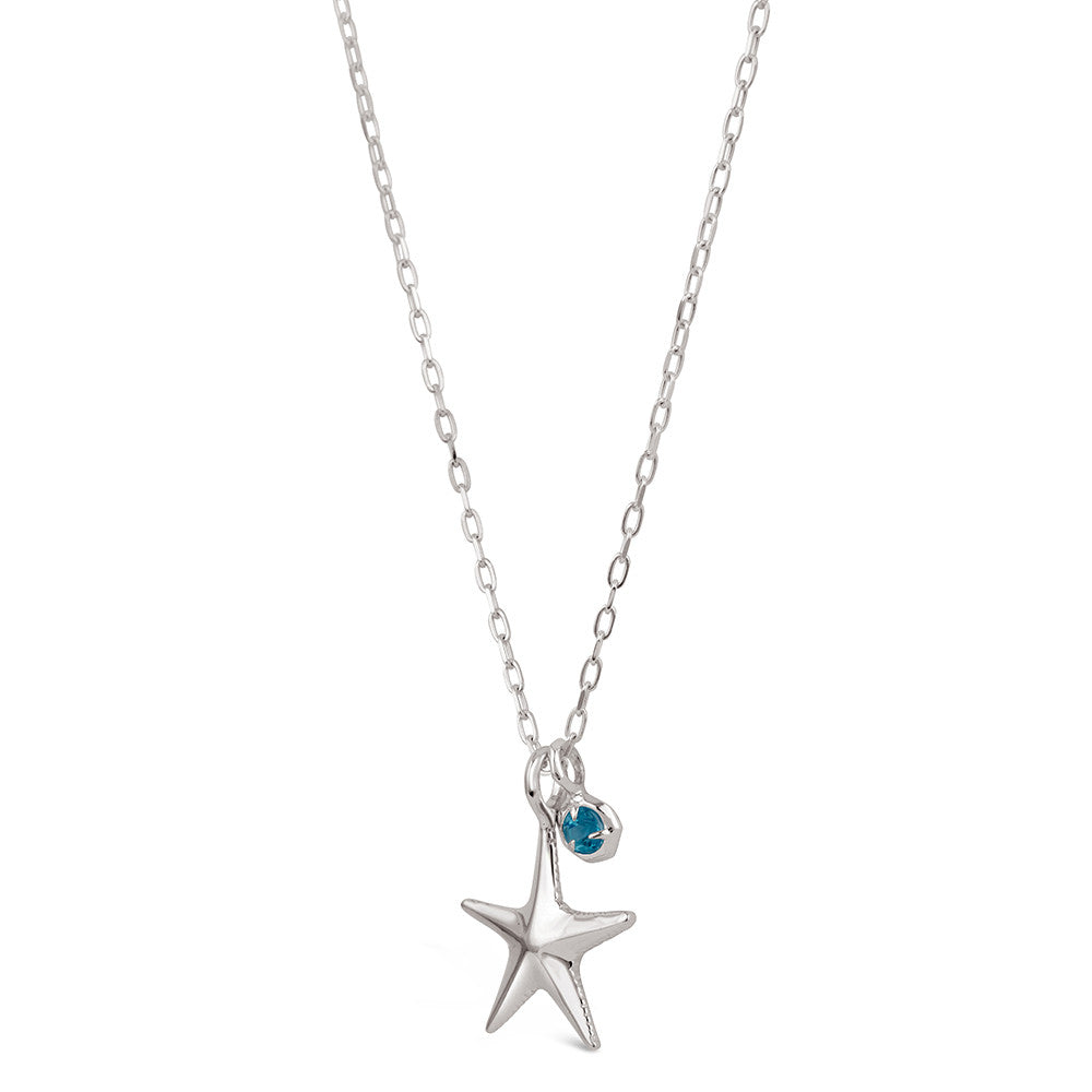 Silver Thalassa Ocean Treasures Starfish Duo Pendant