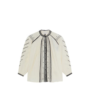 Ringo Blouse In Ivory
