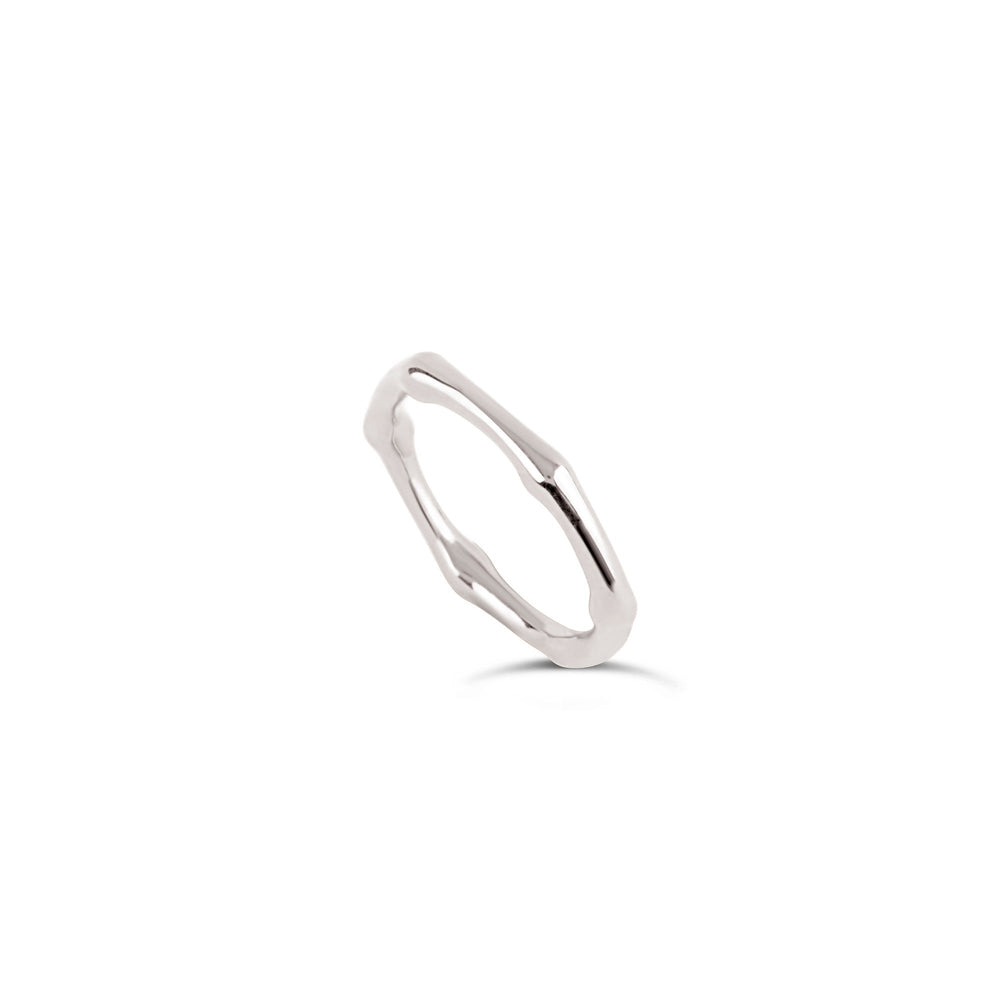Silver Bamboo Ring