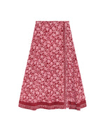Lana Skirt In Ruby
