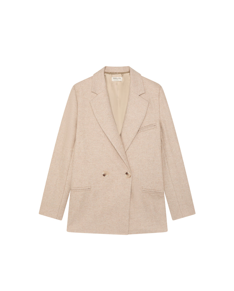 Anna Blazer In Beige