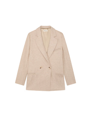 Anna Blazer In Beige