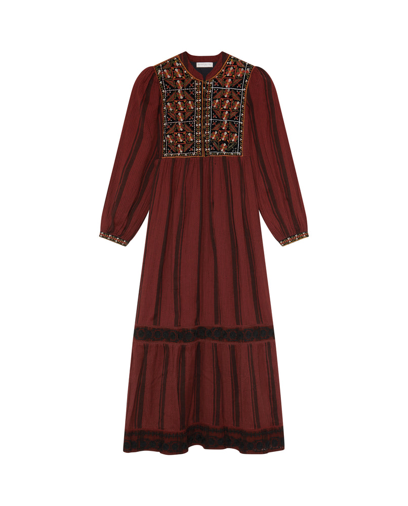Leila Dress In Saffron