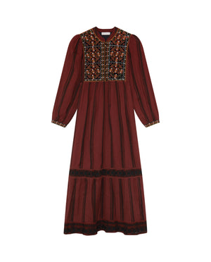 Leila Dress In Saffron