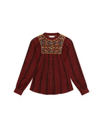 Zamira Blouse In Saffron