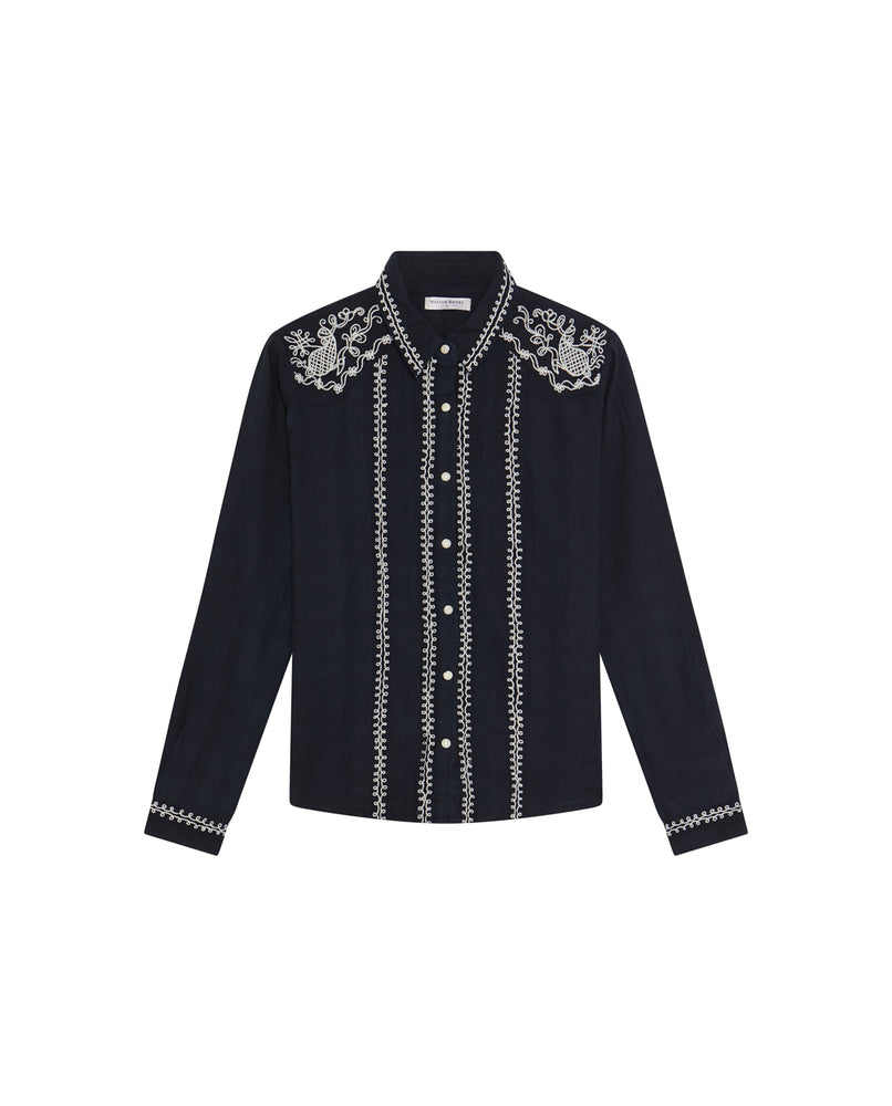 Charro Blouse In Noir