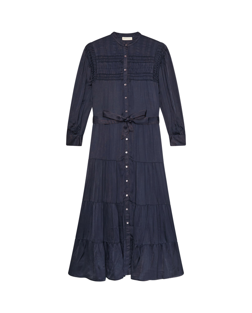 Nisha Dress In Obsidian Blue
