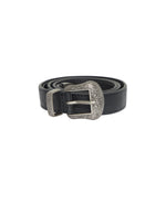 Dakota Belt In Black Silver