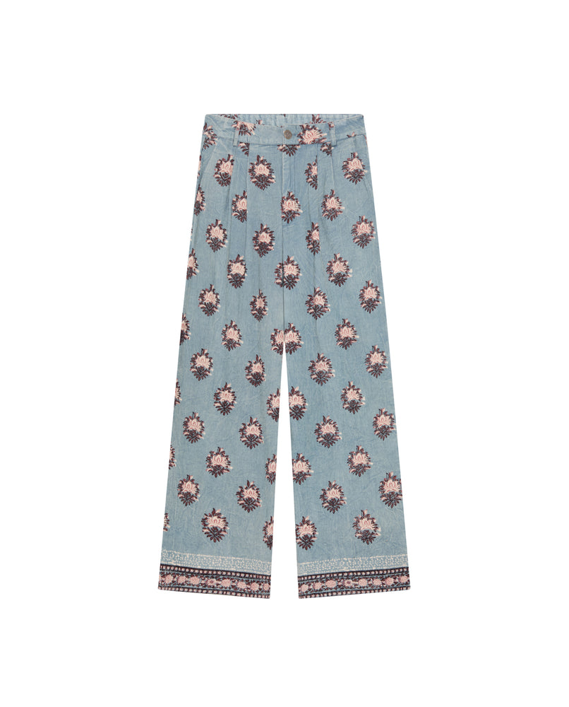 Jimmy Trousers In Cerulean Mist