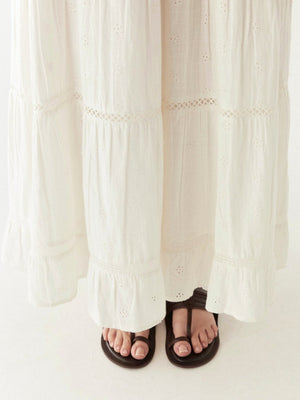 Amalia Dress - Mosaique Ivory