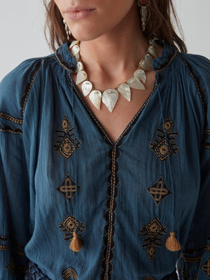 Audrey Blouse - Dipinto Di Blu