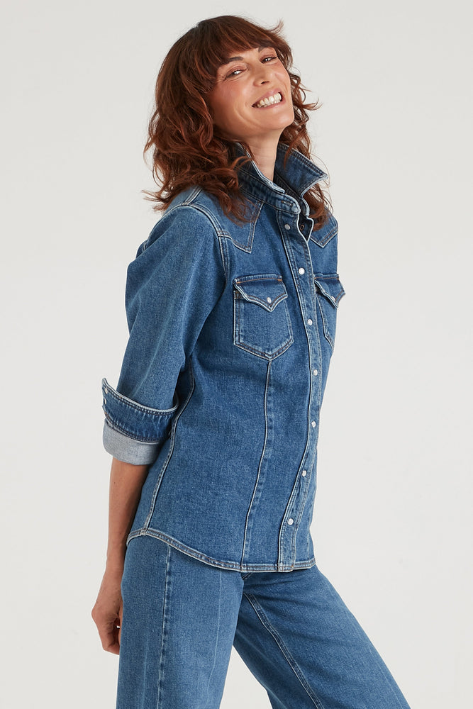 City Slicker The Tailored Western Shirt in My Side