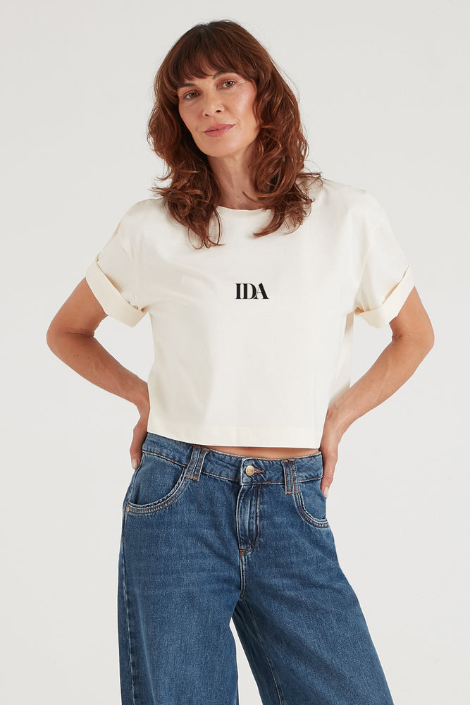The Boxy Tee in I'm a logo