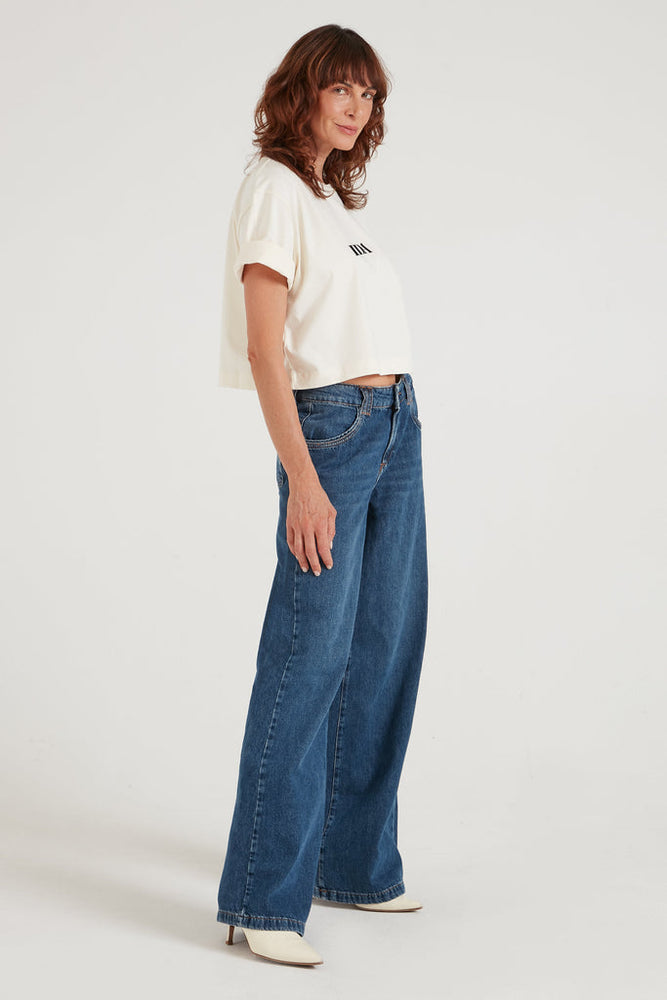 The Boxy Tee in I'm a logo