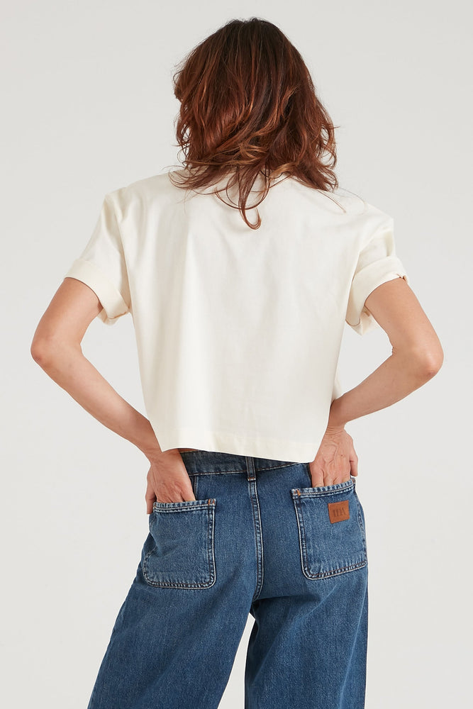 The Boxy Tee in I'm a logo