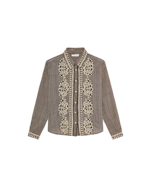 Bebo Blouse In Tobacco