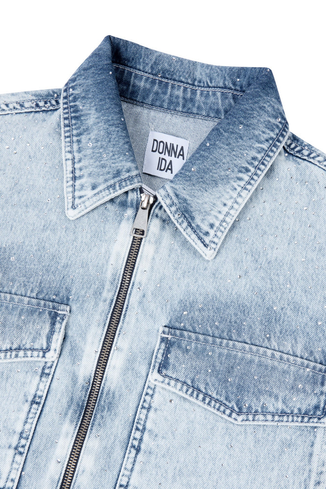 Dudette The Reimagined Cropped Jacket in On The Run