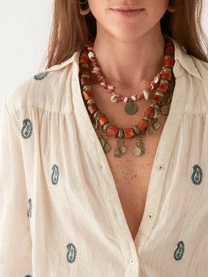 Dylan Blouse in Ivory