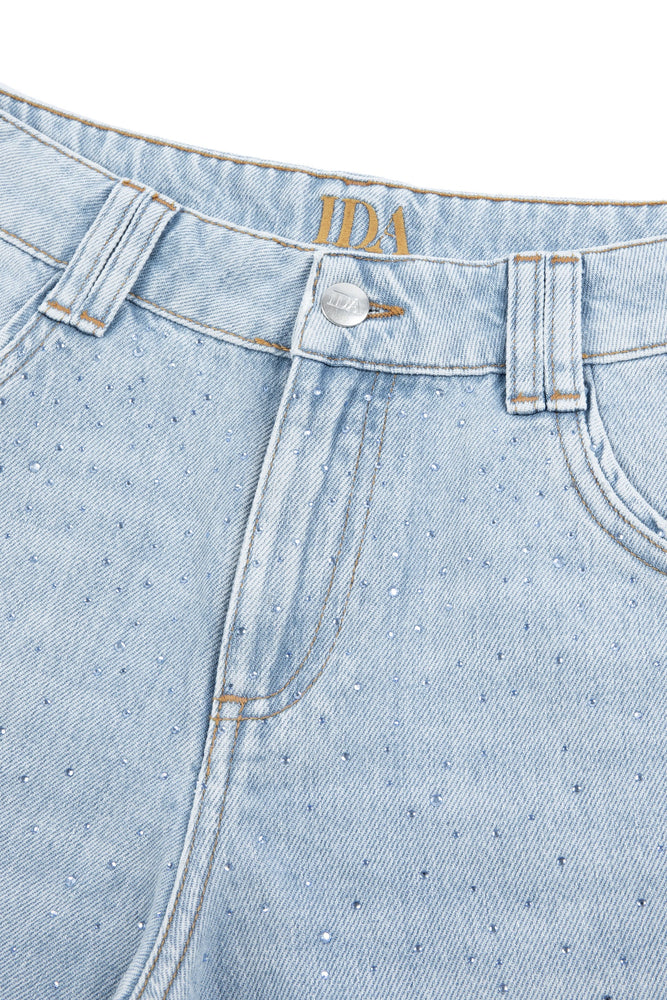 Edith The High Rise Barrel Leg in On The Run