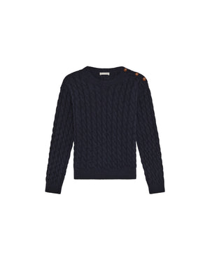 Filippa Sweater In Marine